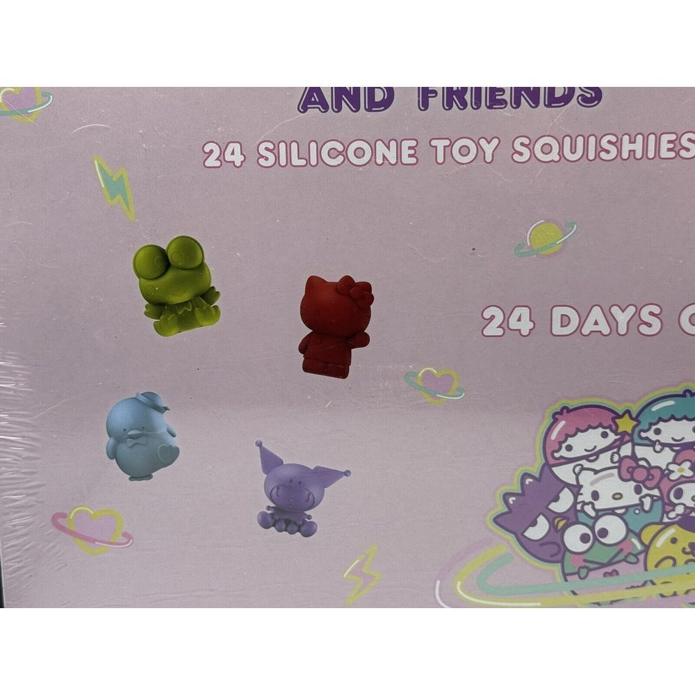 Sanrio Hello Kitty and Friends 24 Silicone Toy Squishies Set Factory Sealed - Picture 10 of 11
